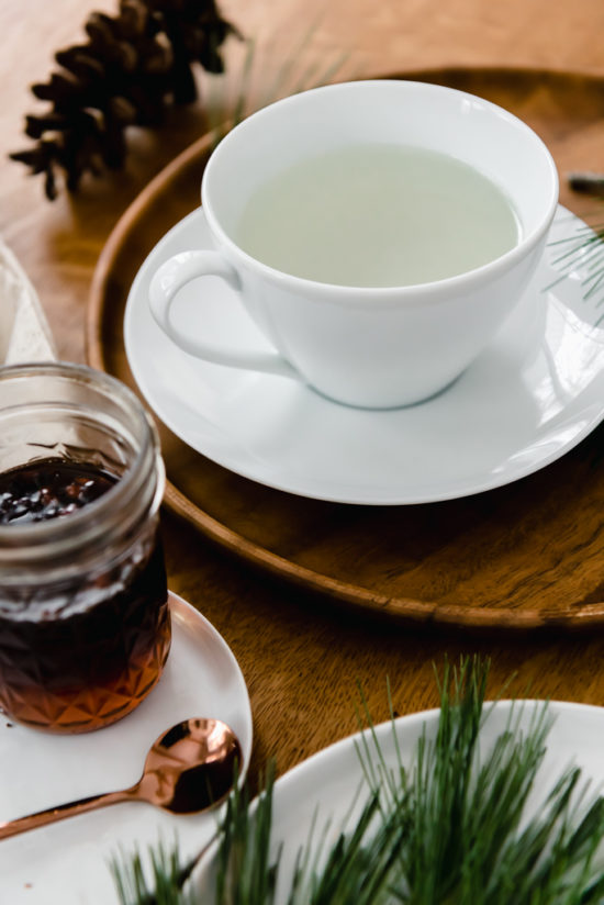 White Pine Sauna Tea GROWING WITH GERTIE