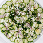 zucchini salad with fresh herbs